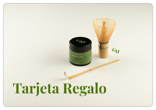 Tarjeta Regalo Garden Matcha